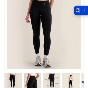 Stylish Black High-Waisted Leggings